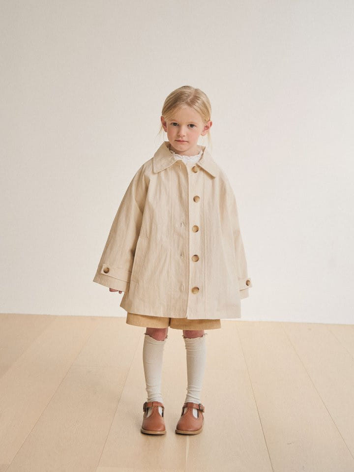 A-Market - Korean Children Fashion - #prettylittlegirls - Paris Trench - 4