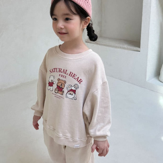 A-Market - Korean Children Fashion - #toddlerclothing - Bear Sweatshirt