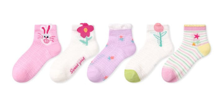 A.JAYE - Korean Children Fashion - #Kfashion4kids - 708 Cute Rabbit Socks