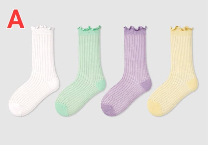 A.JAYE - Korean Children Fashion - #childofig - 643 Pastel Socks