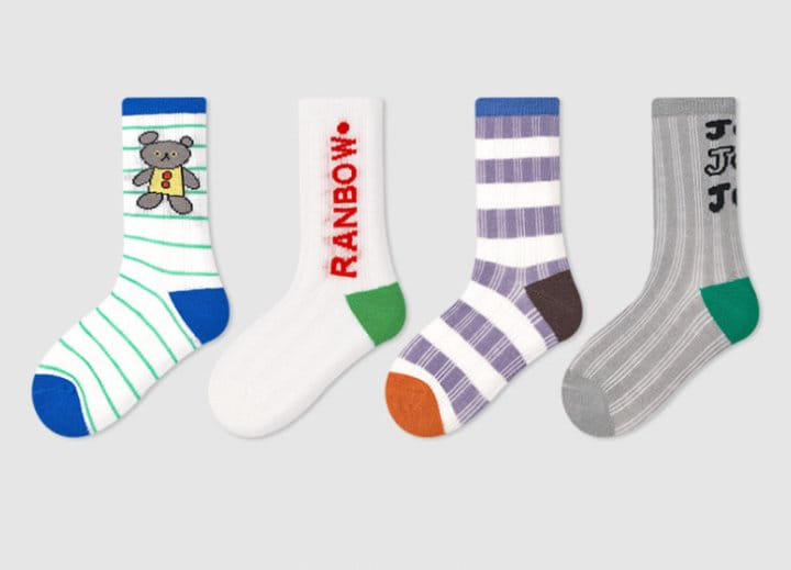 A.JAYE - Korean Children Fashion - #childrensboutique - 648 Joy Joy Socks