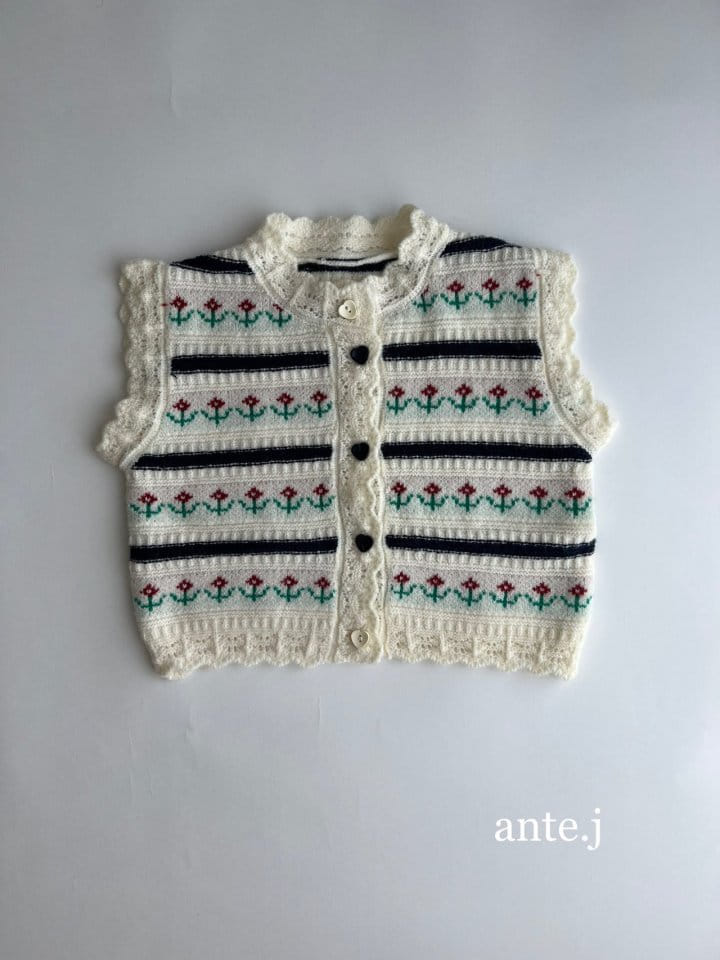 A.JAYE - Korean Children Fashion - #fashionkids - Flower Vest