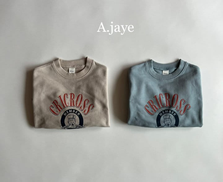 A.JAYE - Korean Children Fashion - #toddlerclothing - Cross Sweatshirt