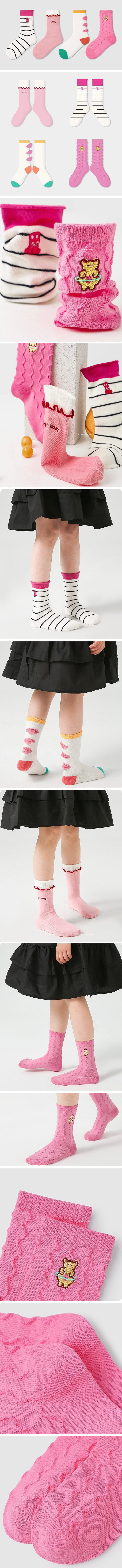 A.JAYE - Korean Children Fashion - #toddlerclothing - 646 It's Best Socks - 2