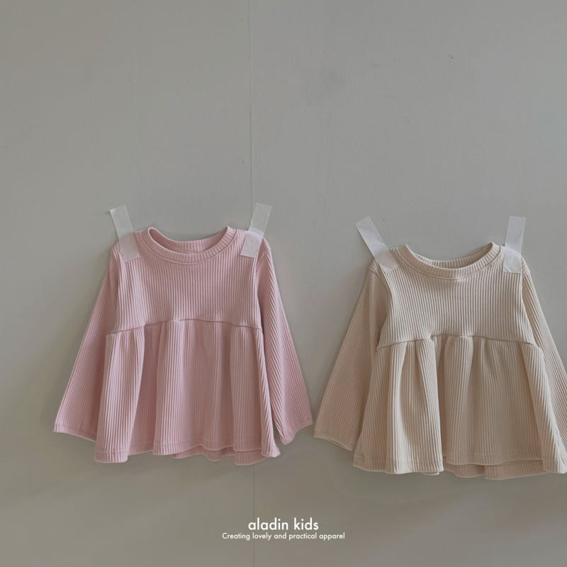 Aladin - Korean Children Fashion - #todddlerfashion - Rib Blouse - 11