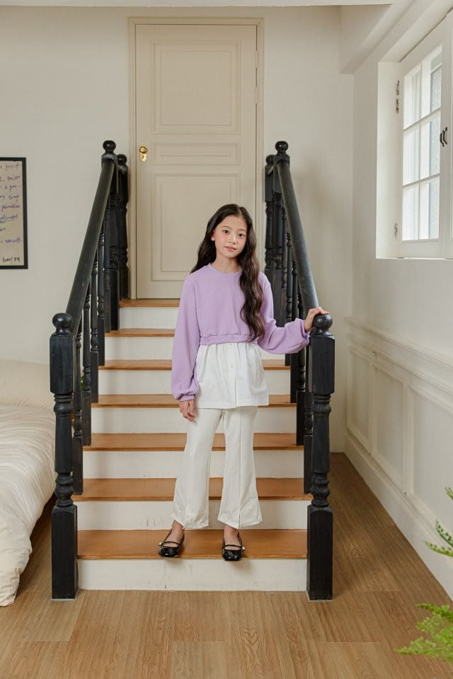 Aloha Suger - Korean Children Fashion - #prettylittlegirls - 24 Slit Wide Pants - 8