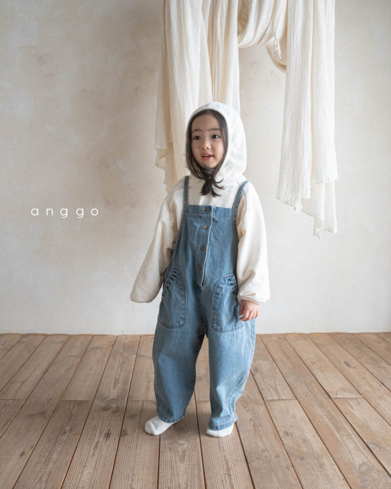 Anggo - Korean Children Fashion - #littlefashionista - Cloud Overalls - 7