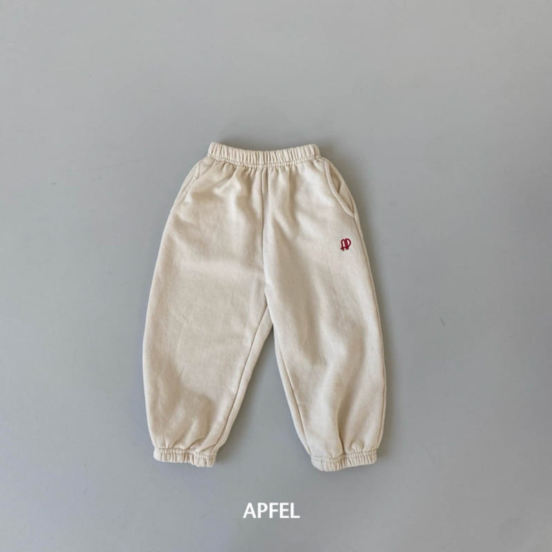 Apfel - Korean Children Fashion - #kidsshorts - Plain Jogger - 2