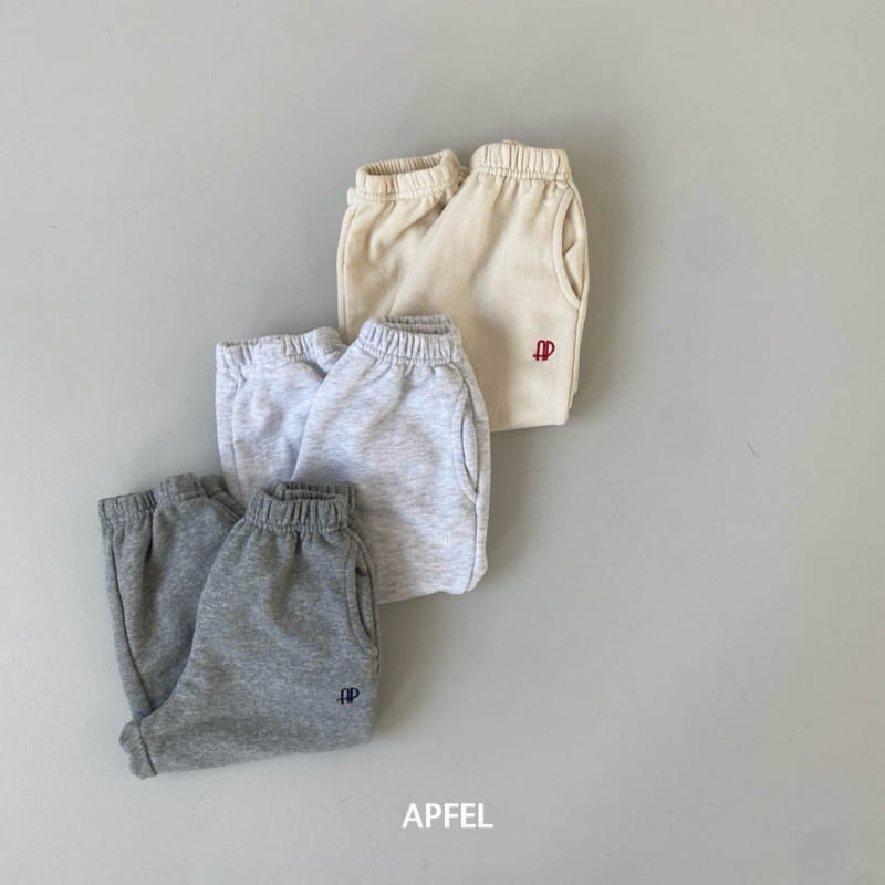 Apfel - Korean Children Fashion - #prettylittlegirls - Plain Jogger - 9