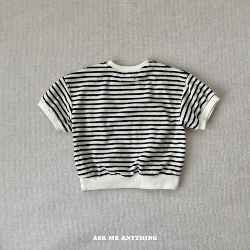 Ask Me Anything - Korean Children Fashion - #minifashionista - Archive Short Sleeve Sweatshirt - 8