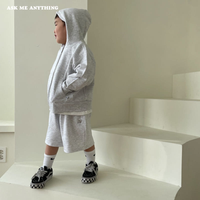 Ask Me Anything - Korean Children Fashion - #stylishchildhood - Fit Sweat Half Pants - 10