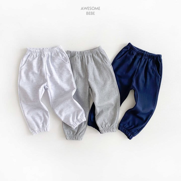 Awesome Bebe - Korean Children Fashion - #minifashionista - Standard Jogger Pants
