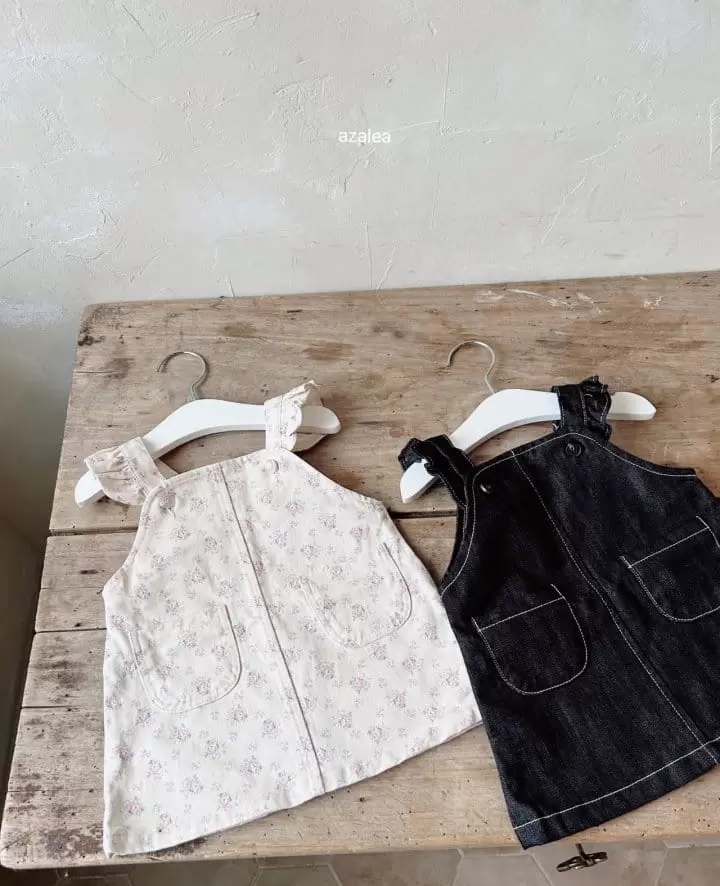 Azalea - Korean Children Fashion - #Kfashion4kids - Coco Dungarees One-Piece - 8