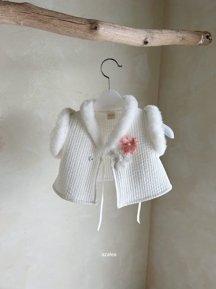 Azalea - Korean Children Fashion - #kidsshorts - Floral Leaf Vest - 4