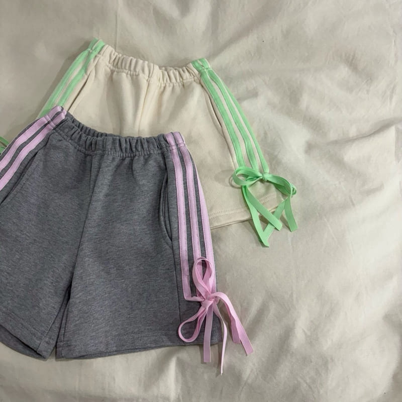Boboj - Korean Children Fashion - #minifashionista - 4 Line Shorts - 2