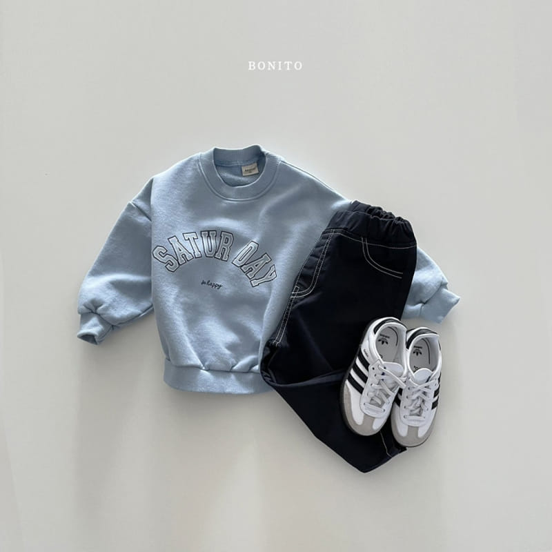 Bonito - Korean Baby Fashion - #babyboutiqueclothing - Saturday Sweatshirt - 5