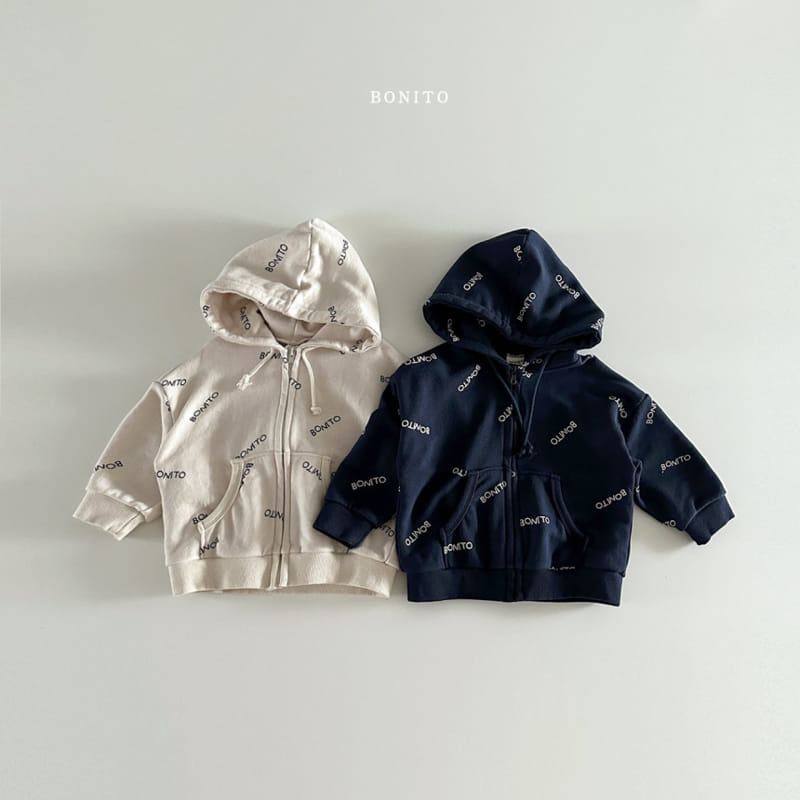 Bonito - Korean Baby Fashion - #babyfever - Boni Boni Hoody Zip Up - 2