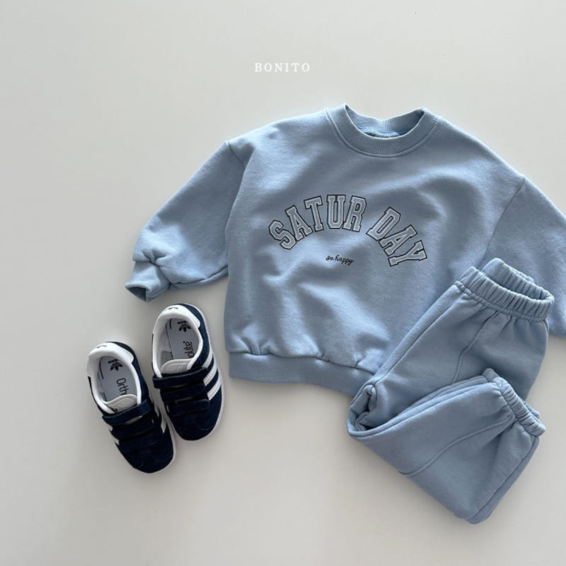 Bonito - Korean Baby Fashion - #babyoninstagram - Saturday Sweatshirt - 11