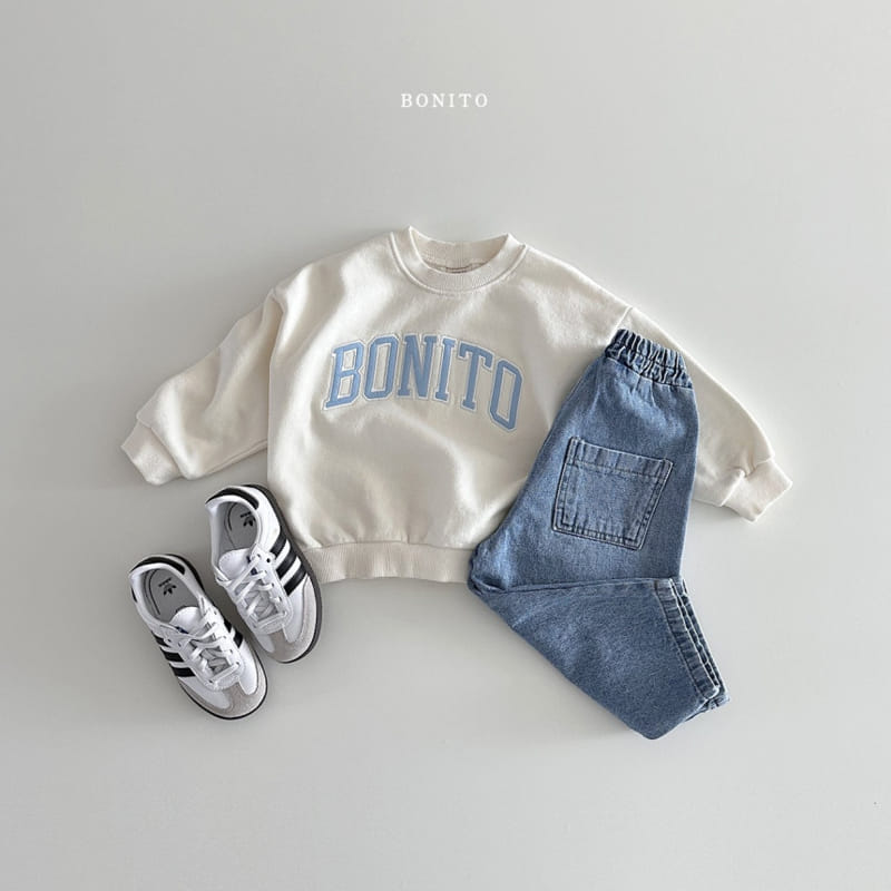 Bonito - Korean Baby Fashion - #babyoutfit - Patch Sweatshirt - 7