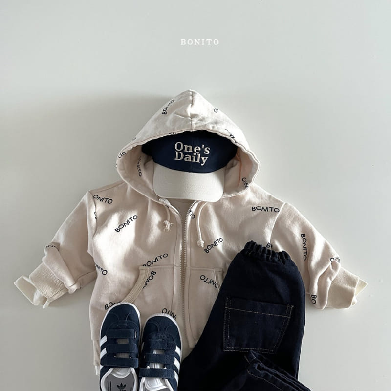 Bonito - Korean Baby Fashion - #onlinebabyshop - Boni Boni Hoody Zip Up - 11