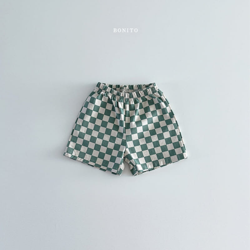 Bonito - Korean Children Fashion - #kidzfashiontrend - CheckeR Board Shorts - 4