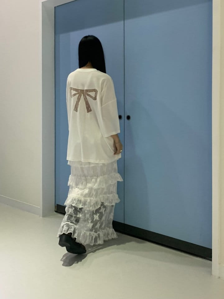 Bricklane - Korean Women Fashion - #womensfashion - Lace Kan Kan Skirt - 3
