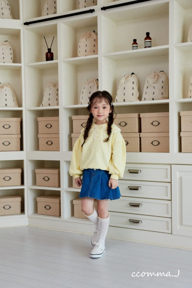 Ccommaj - Korean Children Fashion - #discoveringself - Pring Girls Denim - 4