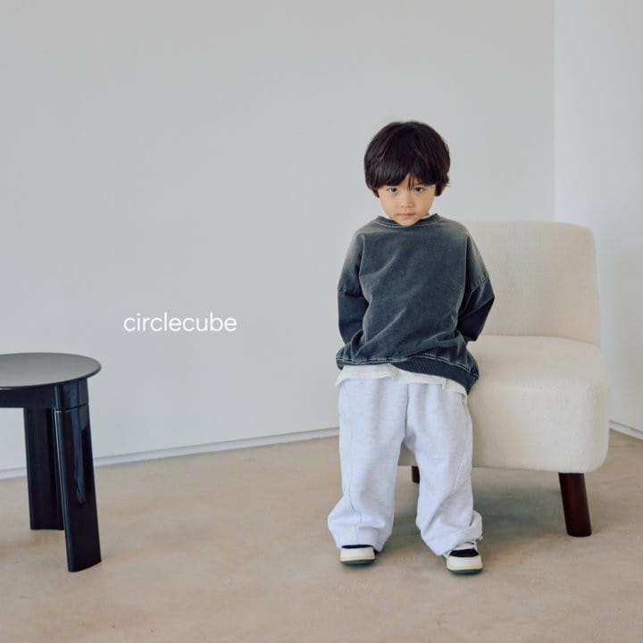 Circle Cube - Korean Children Fashion - #childrensboutique - Indigo Sweatshirt - 8