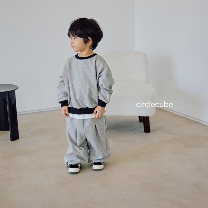 Circle Cube - Korean Children Fashion - #todddlerfashion - Terry Pants - 6