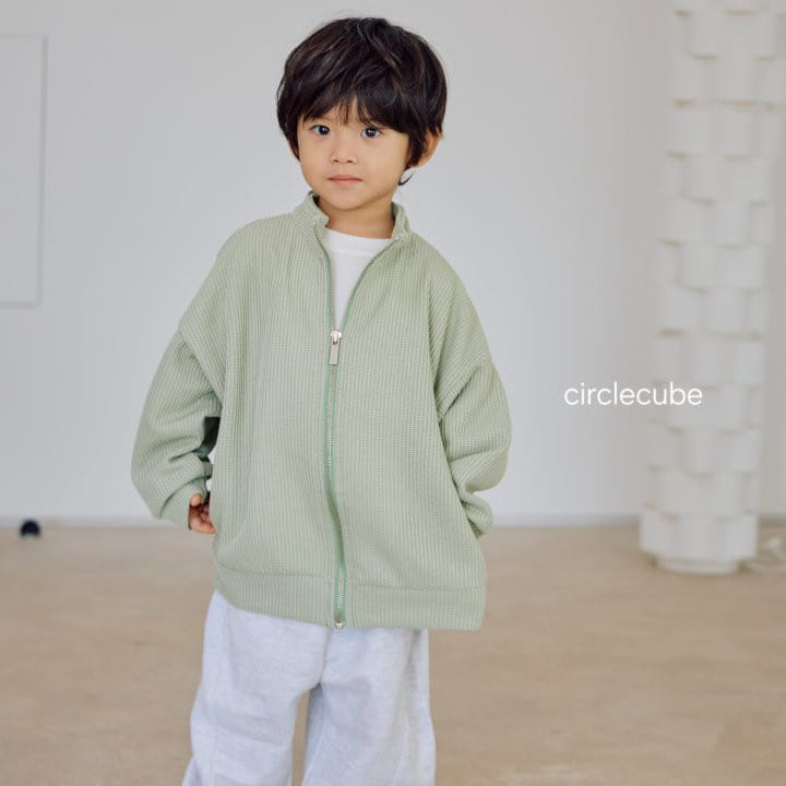 Circle Cube - Korean Children Fashion - #toddlerclothing - Milan Zip Up - 2