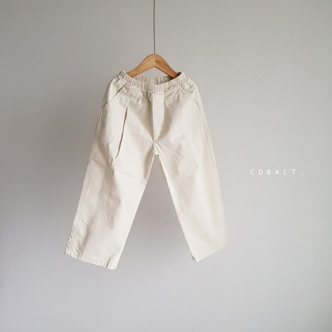 Cobalt - Korean Children Fashion - #designkidswear - Loose Chino Pants