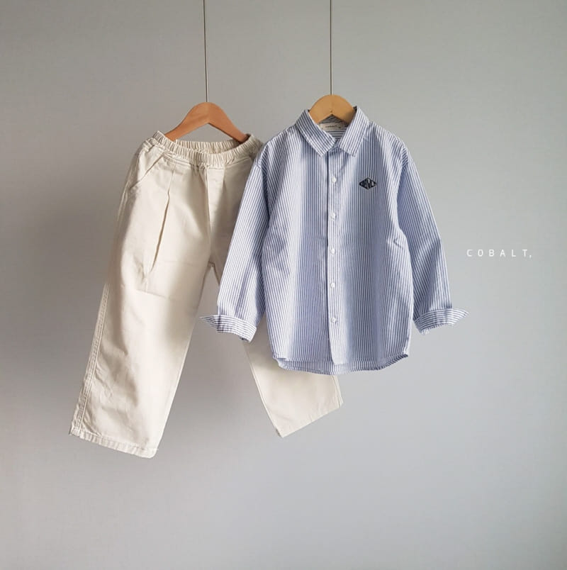 Cobalt - Korean Children Fashion - #fashionkids - Loose Chino Pants - 4