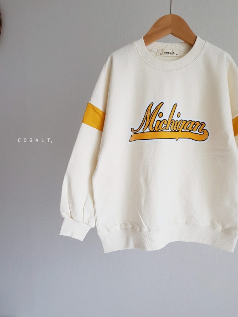 Cobalt - Korean Children Fashion - #magicofchildhood - Michigan Sweatshirt - 8