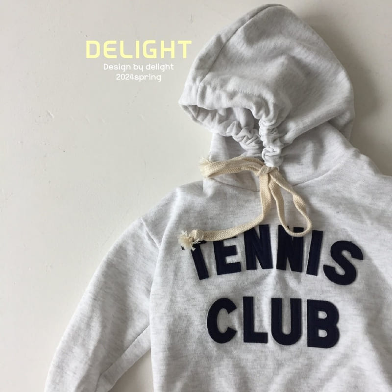 Delight - Korean Children Fashion - #minifashionista - Tennis Club Hoody - 5