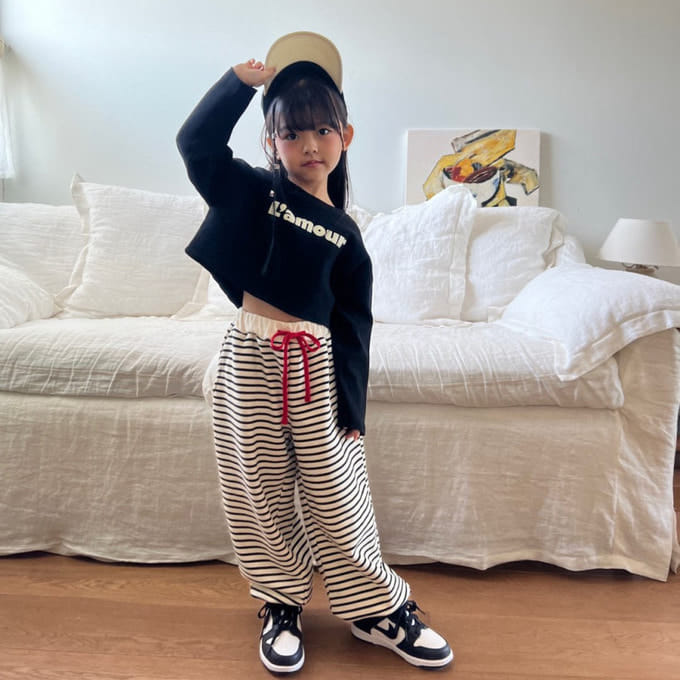 Dotori - Korean Children Fashion - #prettylittlegirls - ST String Jogger Pants