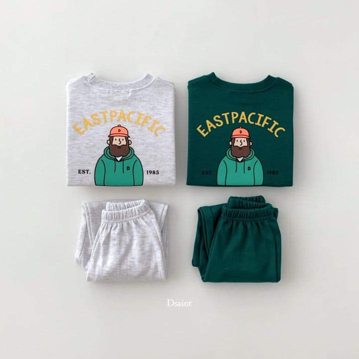 Dsaint - Korean Children Fashion - #childofig - Camping Life Top Bottom Set - 5