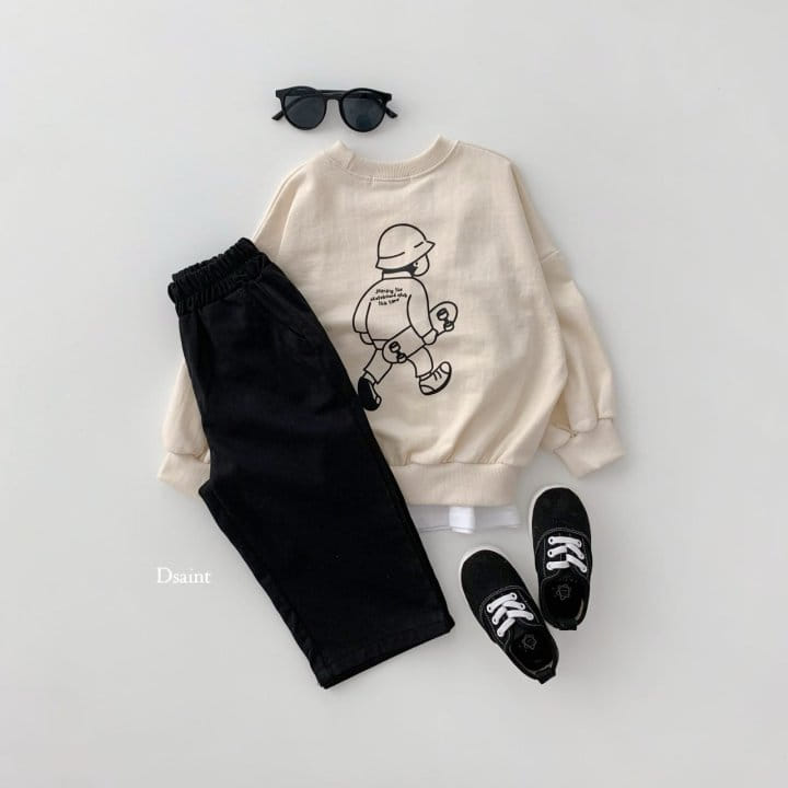 Dsaint - Korean Children Fashion - #fashionkids - Skates Club Sweatshirt - 7