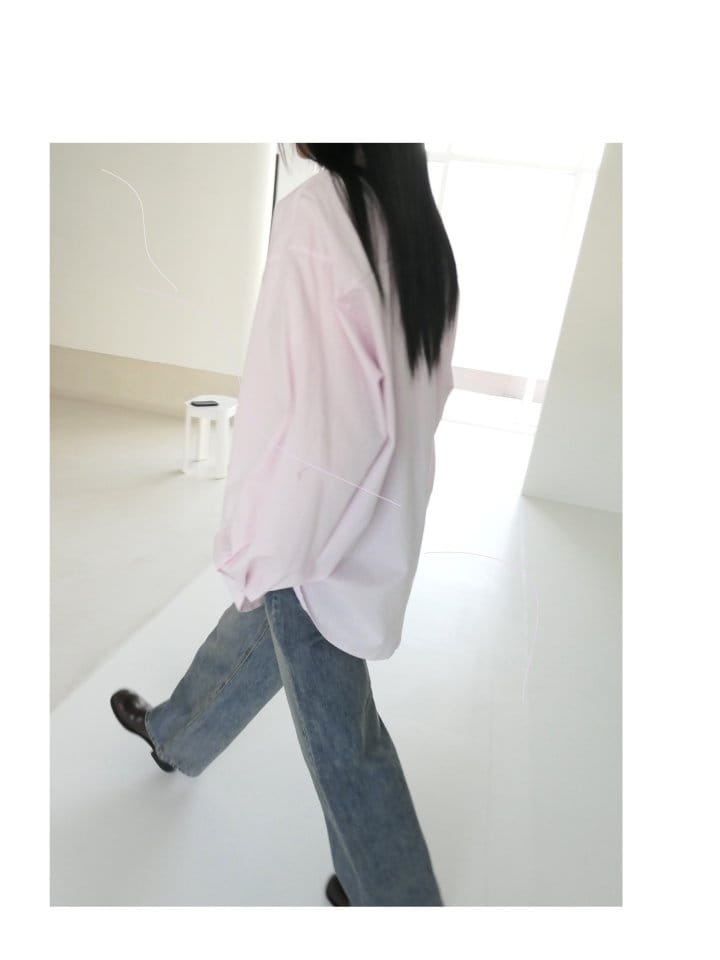 Enten - Korean Women Fashion - #pursuepretty - Cream Shirt - 10