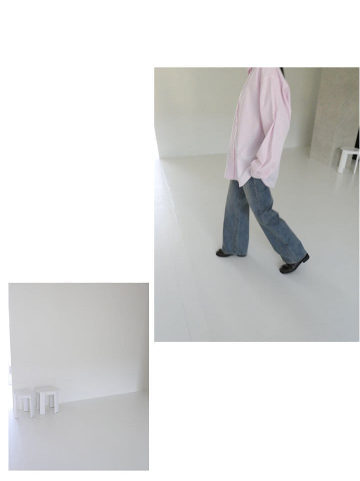 Enten - Korean Women Fashion - #restrostyle - Cream Shirt - 11