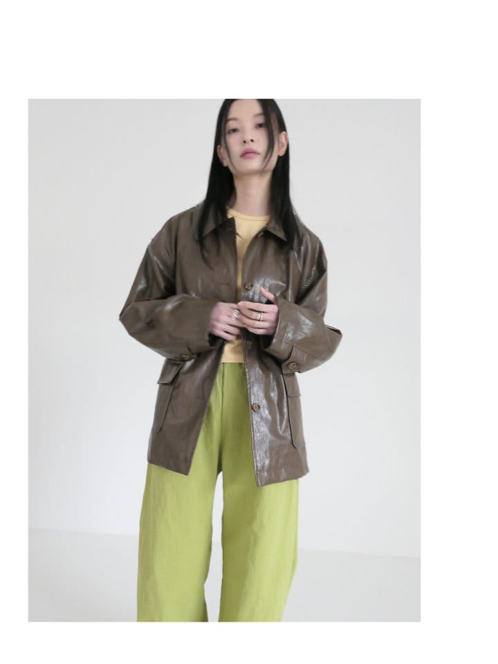 Enten - Korean Women Fashion - #shopsmall - Moss Jacket - 6