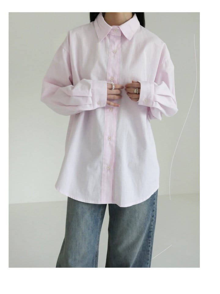 Enten - Korean Women Fashion - #vintageinspired - Cream Shirt - 8