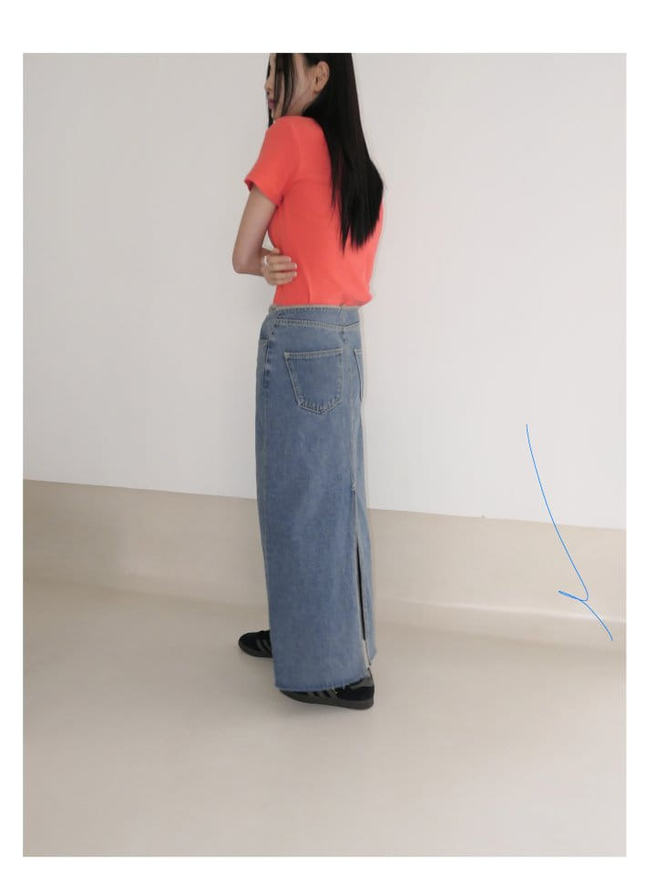 Enten - Korean Women Fashion - #womensfashion - Giselle Long Skirt - 3