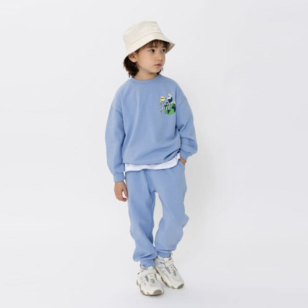 Fashion King - Korean Children Fashion - #kidsshorts - Happy Day Top Bottom Set