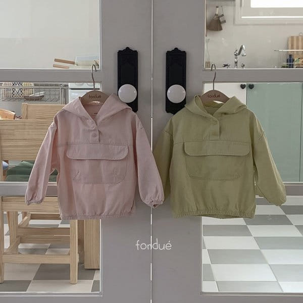 Fondue - Korean Children Fashion - #fashionkids - Sour Anorak 