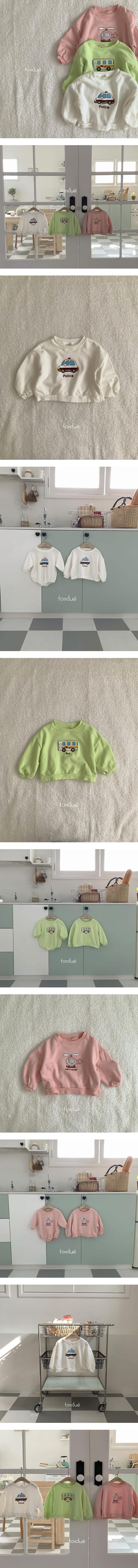 Fondue - Korean Children Fashion - #prettylittlegirls - Toy Sweatshirt - 6