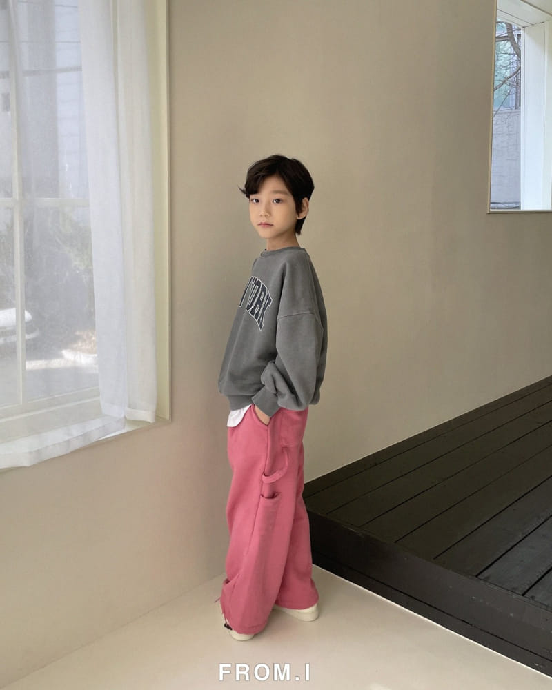 From I - Korean Children Fashion - #kidzfashiontrend - Carpender Terry Pants - 9
