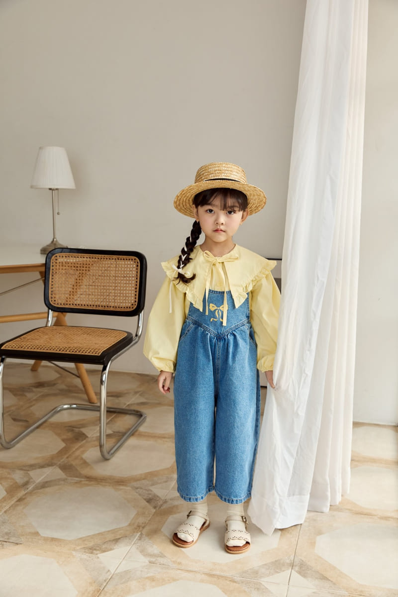 Ggomare - Korean Children Fashion - #childofig - Remi Frill Blouse - 2