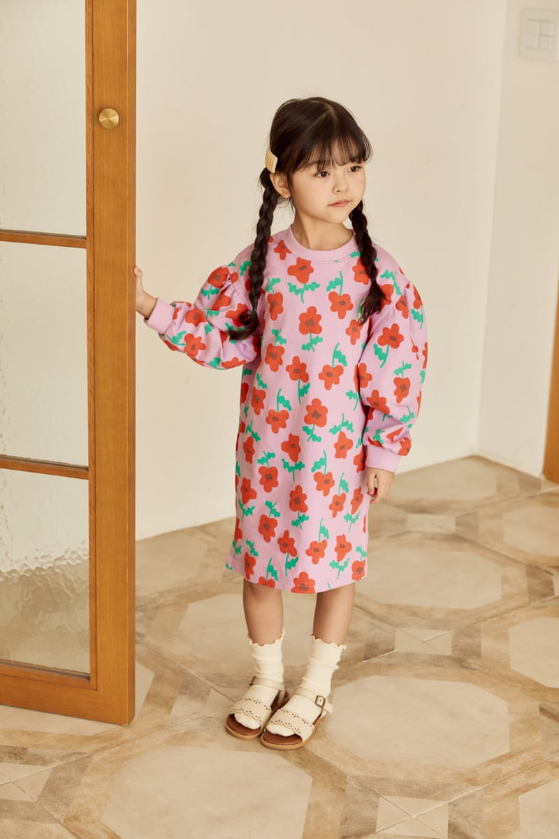 Ggomare - Korean Children Fashion - #kidzfashiontrend - Daisy One-Piece - 2