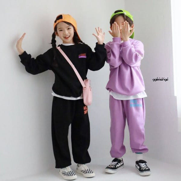 Ggomenge - Korean Children Fashion - #childofig - Arrow Top Bottom Set