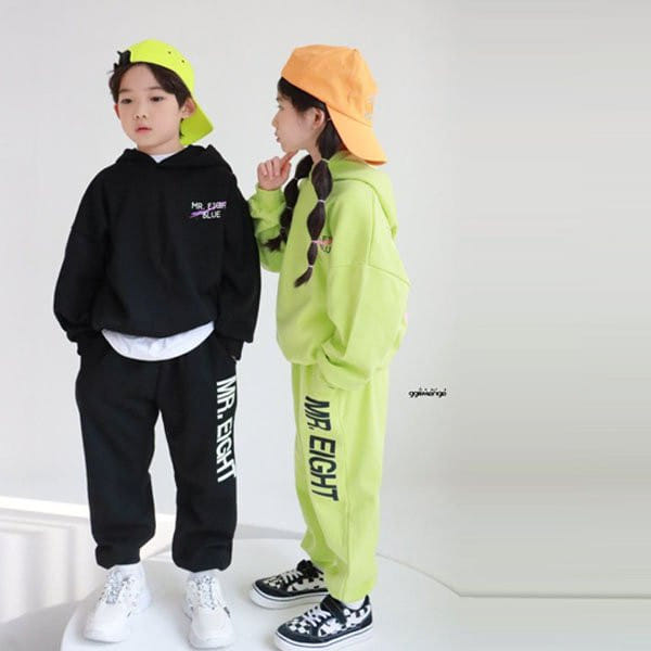 Ggomenge - Korean Children Fashion - #childrensboutique - Mister Top Bottom Set